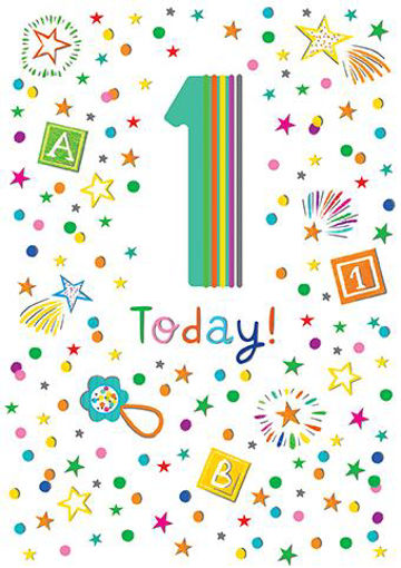 Picture of 1 TODAY BIRTHDAY CARD